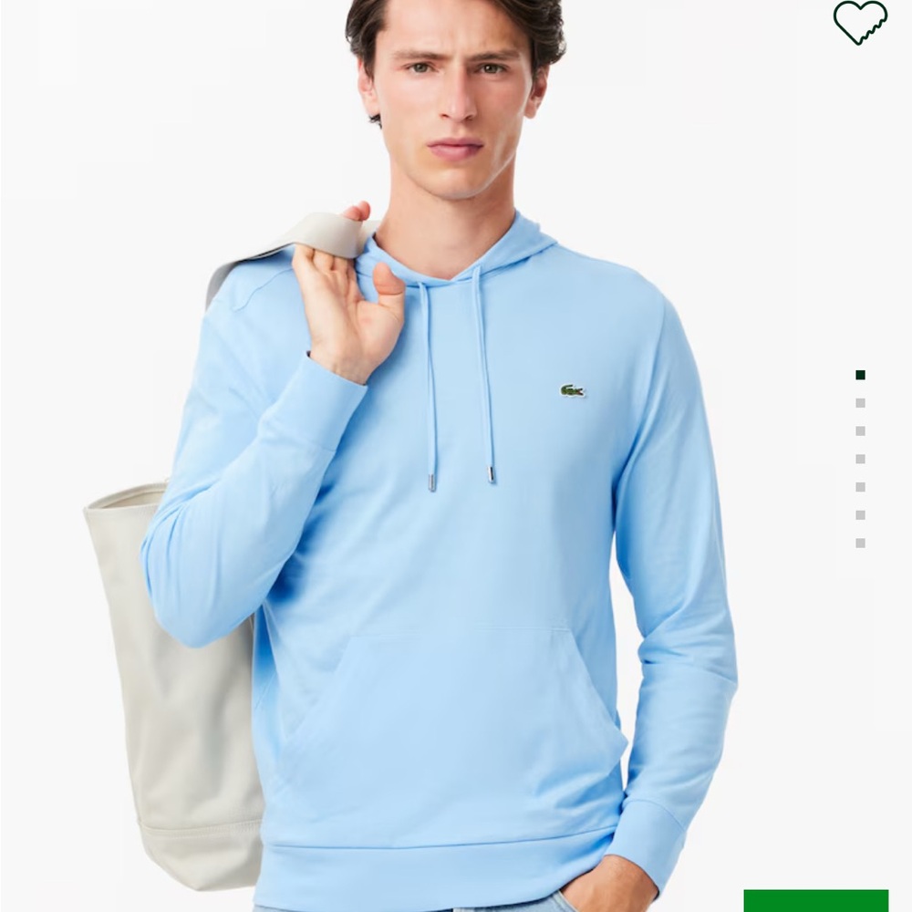 Lacoste Blue Sweatshirt Classic Comfort